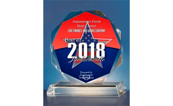 Automotive Fresh Start Center Receives 2018 Best of Jacksonville Award